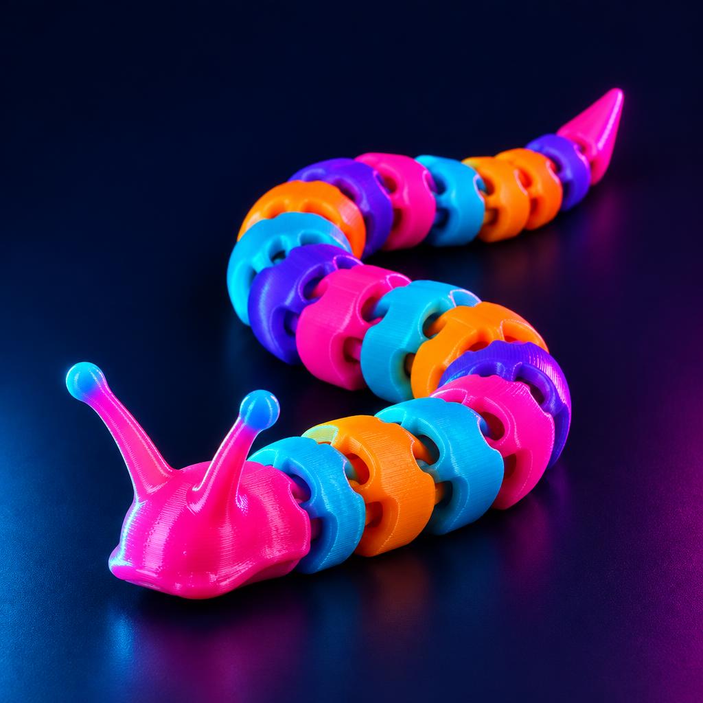 3D printed flexi slug